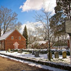 Church and graveyard photo by Jeff Sherman
